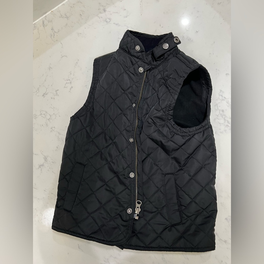 Kids Class Club Charcoal Quilted Vest - Picture 7 of 7